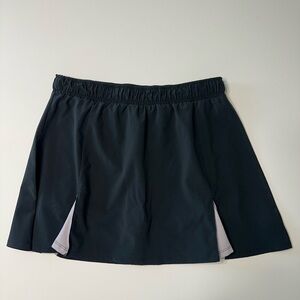 Sincerely Jules Black Skirt with White Label